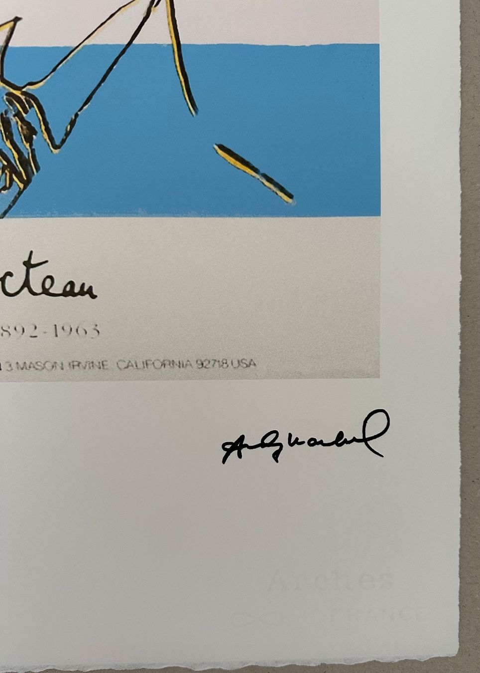 Foto & Immagini: Andy Warhol: Cocteau, POP ART 55/100 – Nuovo (secondo la descrizione) da Meilen venduto da Smgdesign 2