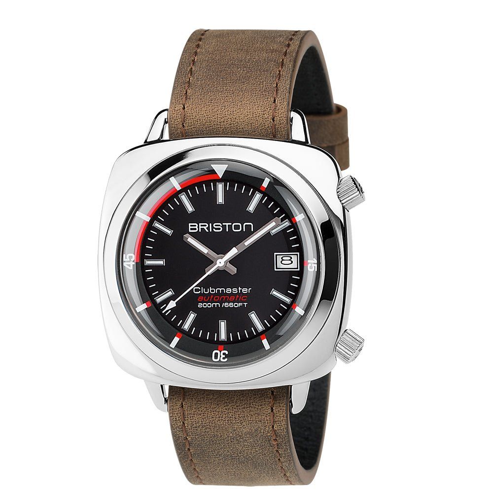Orologi: Briston Clubmaster Diver - Steel - Black – Nuovo e nell'imballaggio originale da Carouge GE venduto da Watchaser