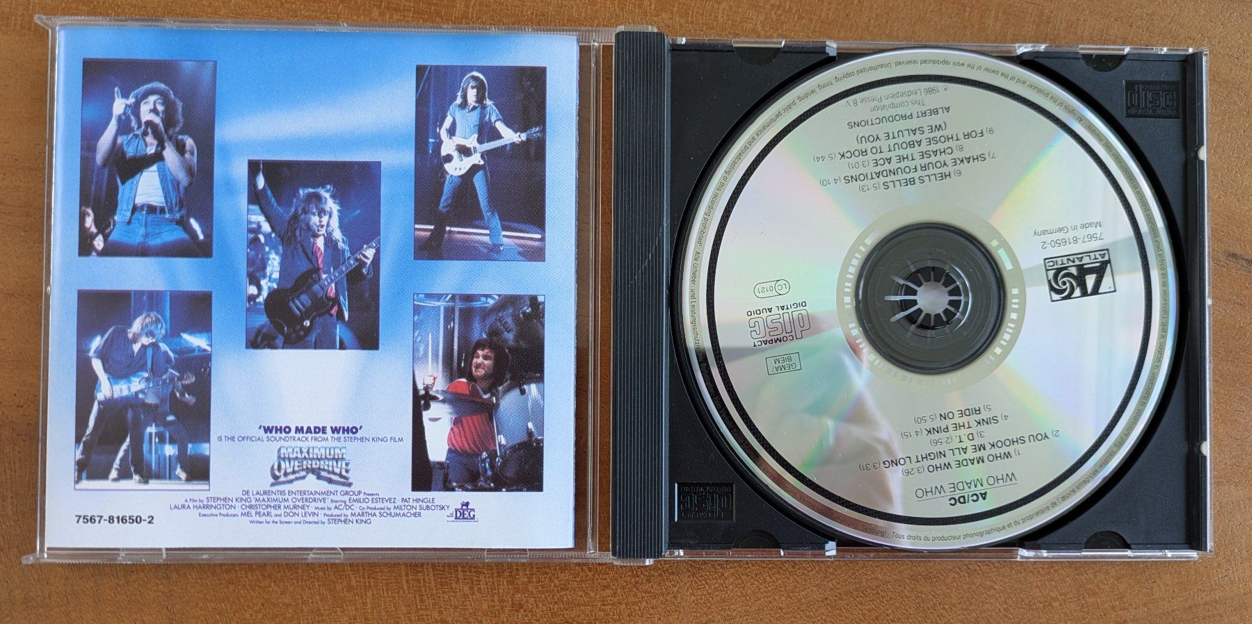 CD: AC/DC - Who Made Who CD – Usato da Basel venduto da Beretta2 1