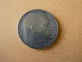 Dt. Reich 1936 D, 2 Reichsmark - Silber