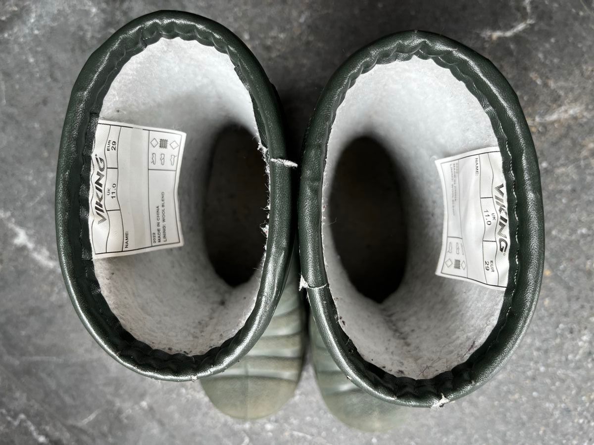 Viking Scarpe per ragazzi: Viking Gummistiefel (Isoliert) - Gr. 29/30 – Usato da Davos Dorf venduto da AJRMBA 5