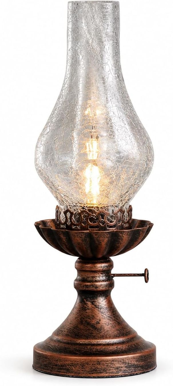 Lampen: Petroleum Tischlampe – Neu und originalverpackt aus Hundwil von Equiply