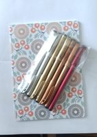 Notizbuch mit Metallic Stiften - Perfekt für den Herbst!