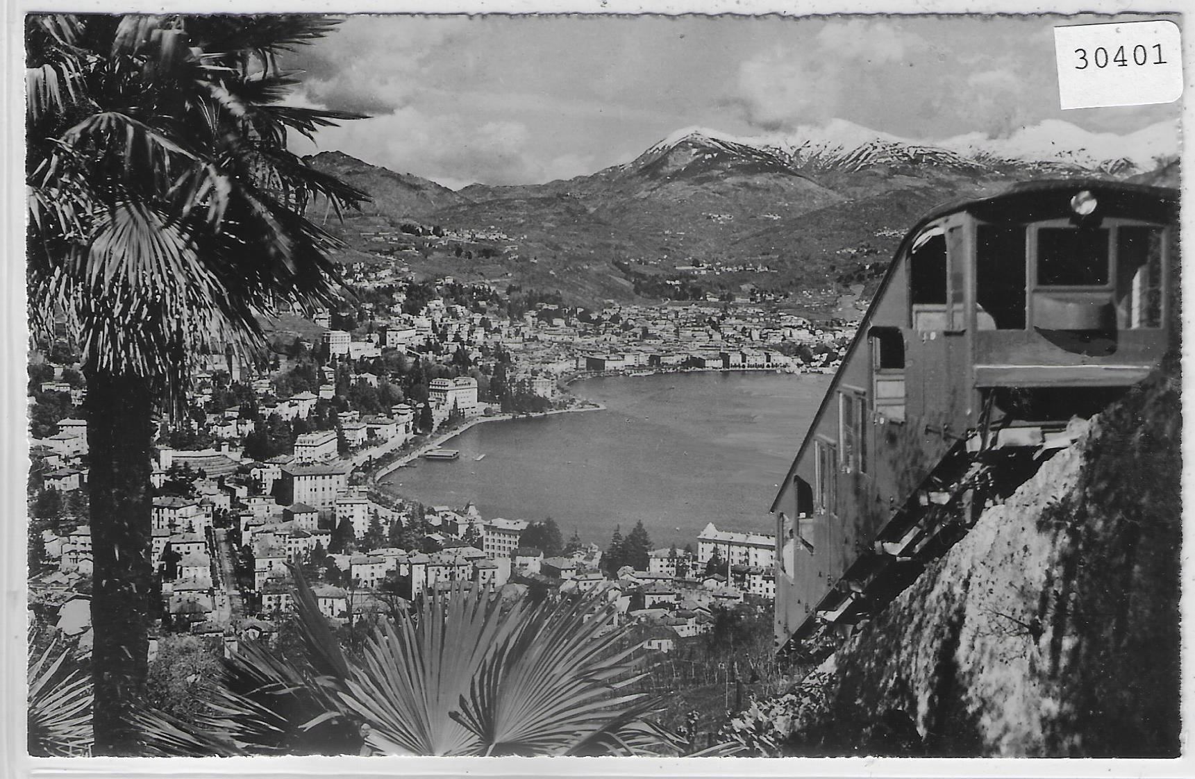 Cartoline postali: Lugano - Funicolare Monte S. Salvatore – Usato da Ettingen venduto da Kartenplanet