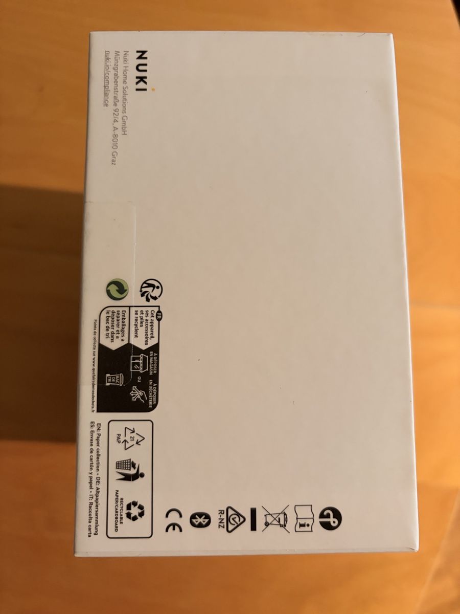 Nuki Lucchetti: NUKI SMART LOCK GO neu, OVP, Schweiz-Edition – Nuovo e nell'imballaggio originale da Dürnten venduto da binop 2