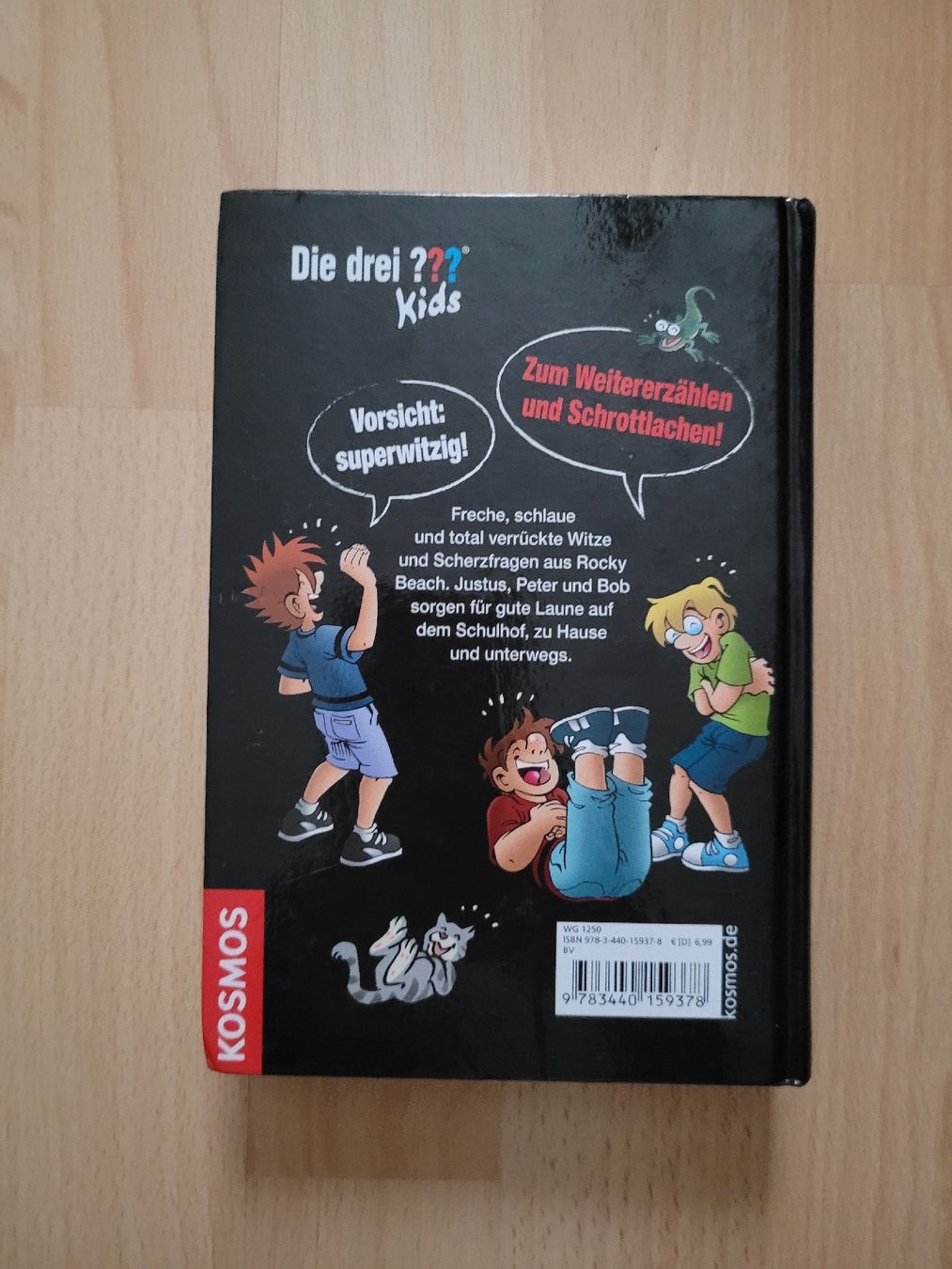 Libri: Die drei ??? Kids - Das Witzebuch – Usato da Perlen venduto da Safari_23 1