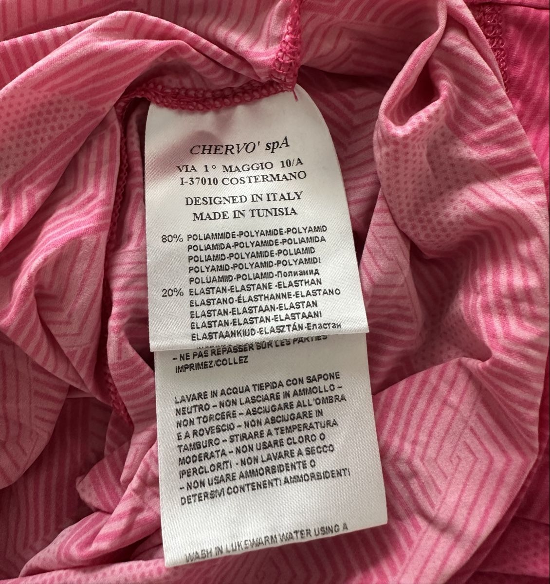 Magliette Polo: Pink Chervo Polo Shirt Top – Nuovo (secondo la descrizione) da Zürich venduto da juz_2t2j 4