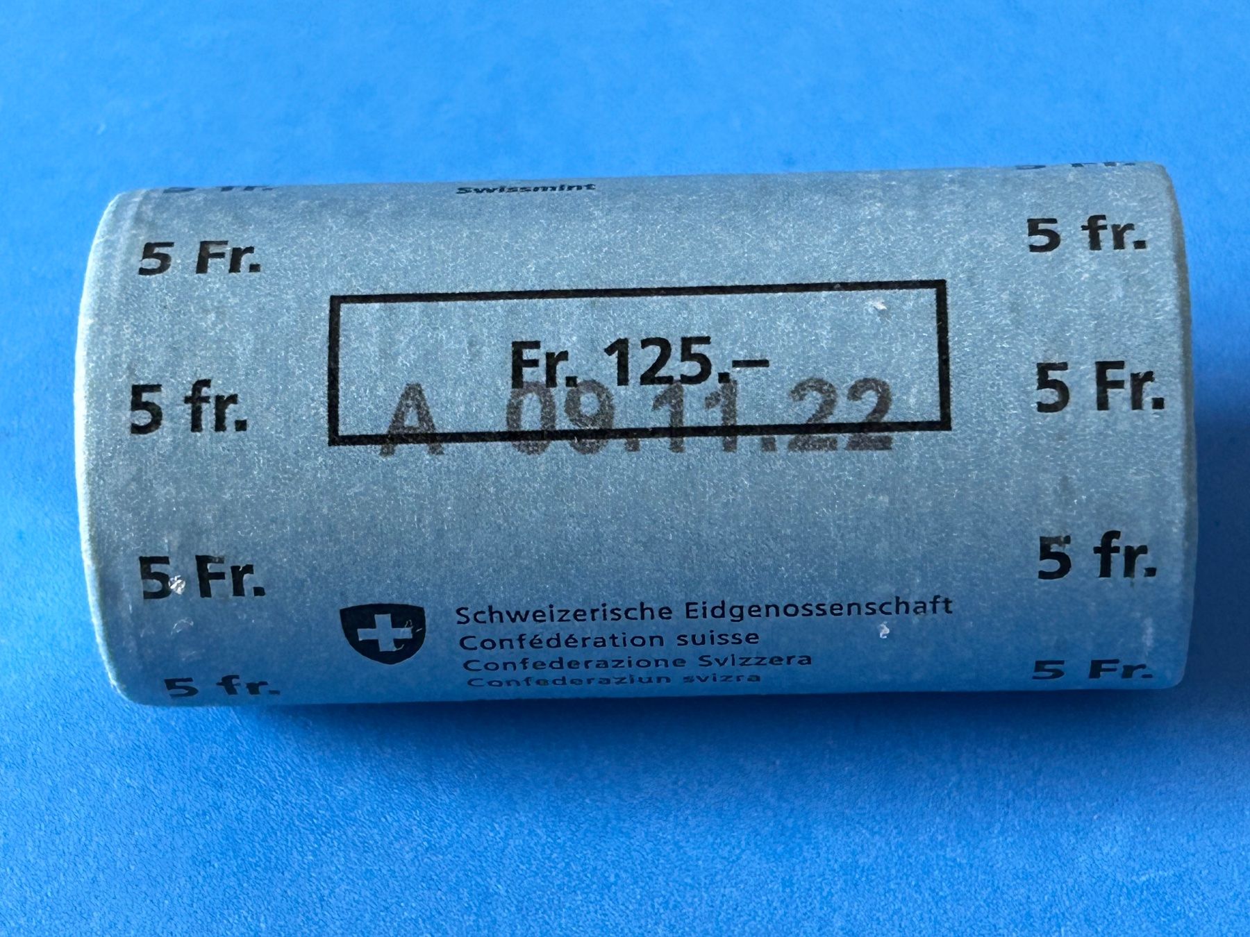 Tutti le monete: 5 Francs / Franken 2022 UNC from coin roll – Nuovo (secondo la descrizione) da Corcelles NE venduto da AJKader 4