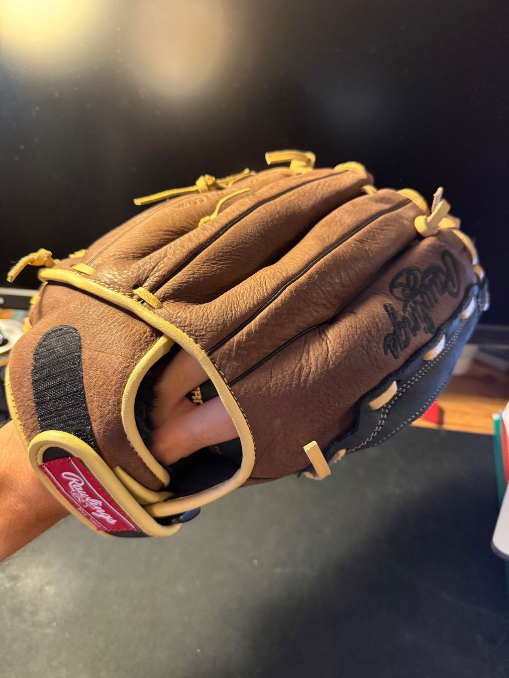 Handschuhe & Handstulpen: Rawlings Baseballhandschuh – Gebraucht aus Zürich von mic_qnt9 6