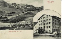 BIVIO mit Hotel Post GR gel. 1916?