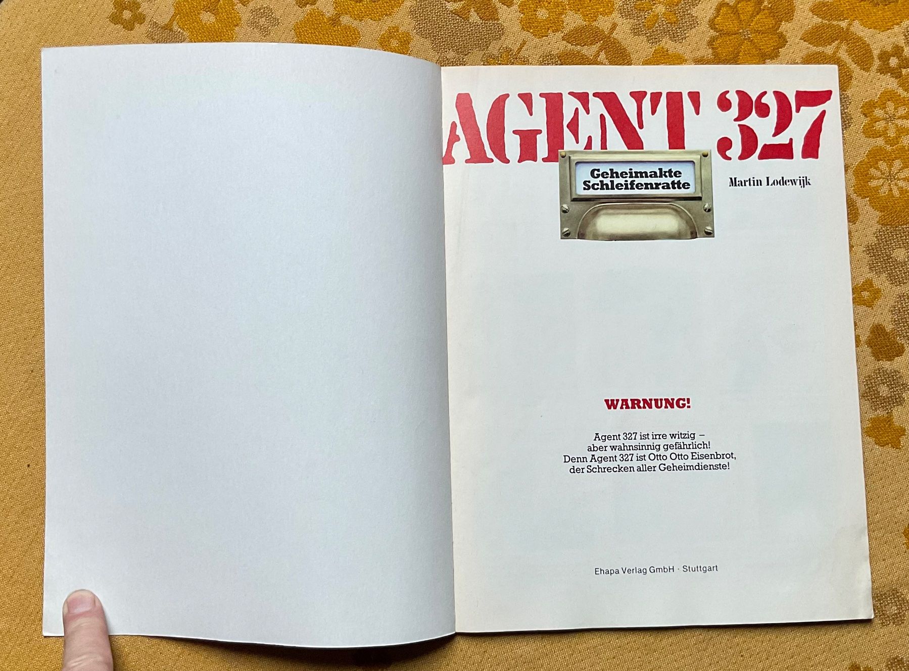 Fumetti: Agent 327 Band Nr 8 von 1985 – Usato da Endingen venduto da nathan05 2