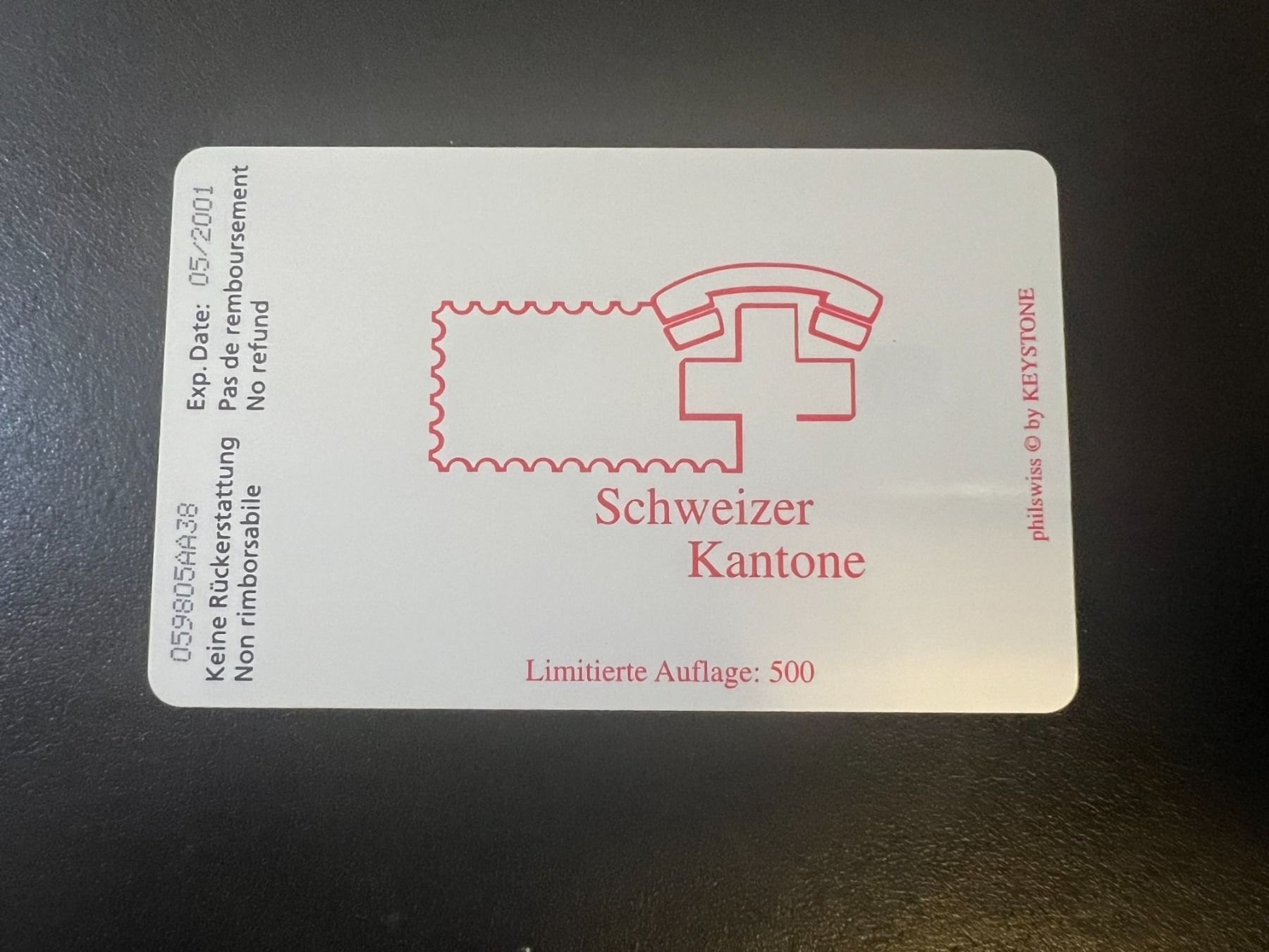 Swisscom Schede telefoniche: () télécarte 3 CHF 2001 – Usato da Lausanne venduto da ffhoud 1