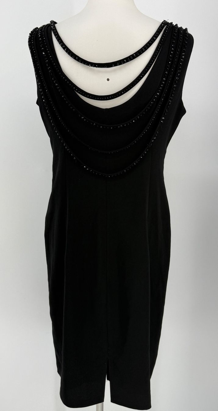 Vestiti: Elegantes, schwarzes Kleid Gr. 44 mit Perlen von Didi – Usato da Auenstein venduto da moin. 3