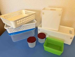 Set Kunststoff Behälter Ikea, Rotho, M-Topline, Curver