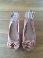Pumps rosa Grösse 38 mit Schleife guter Zustand