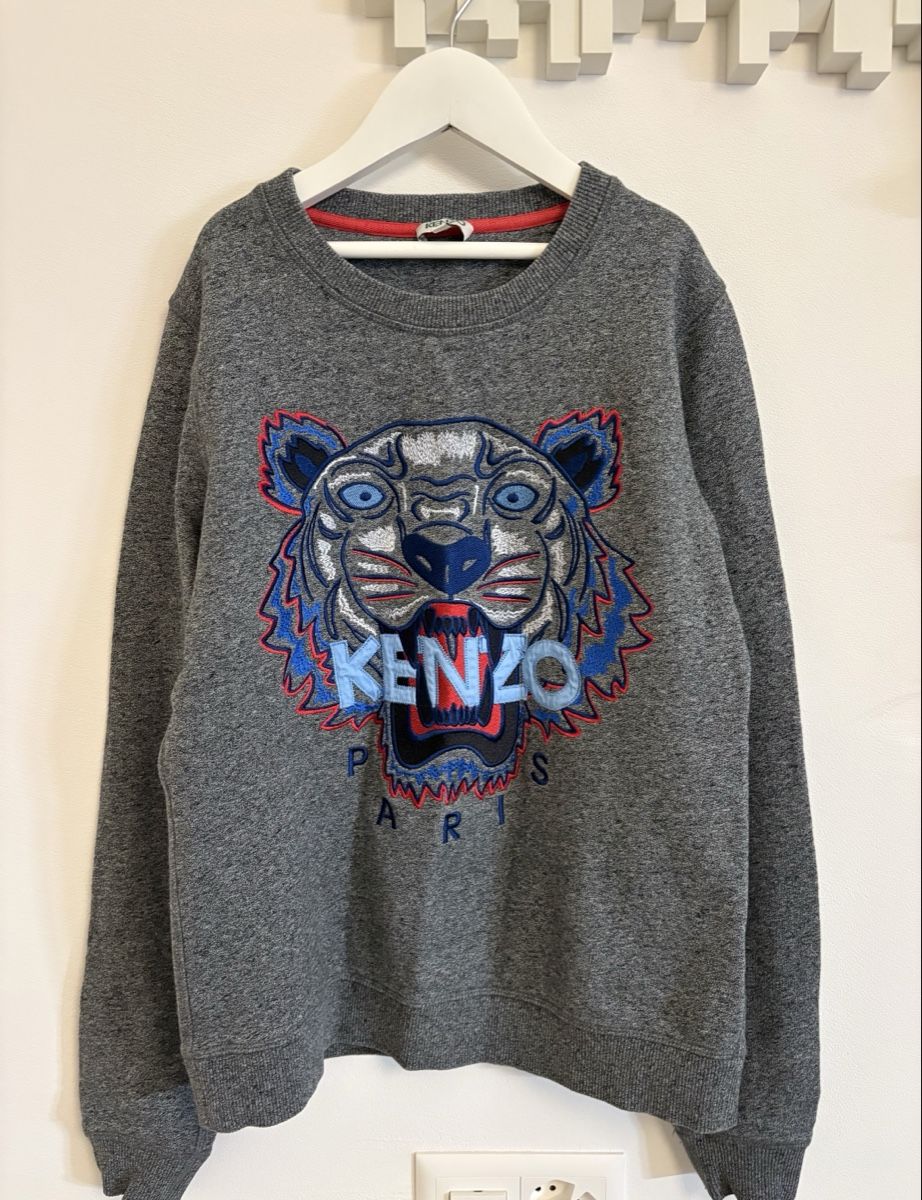 Kenzo Maglioni & Felpe: Kenzo Paris Tiger Jumper Gr.S – Usato da Davos Dorf venduto da tcabin