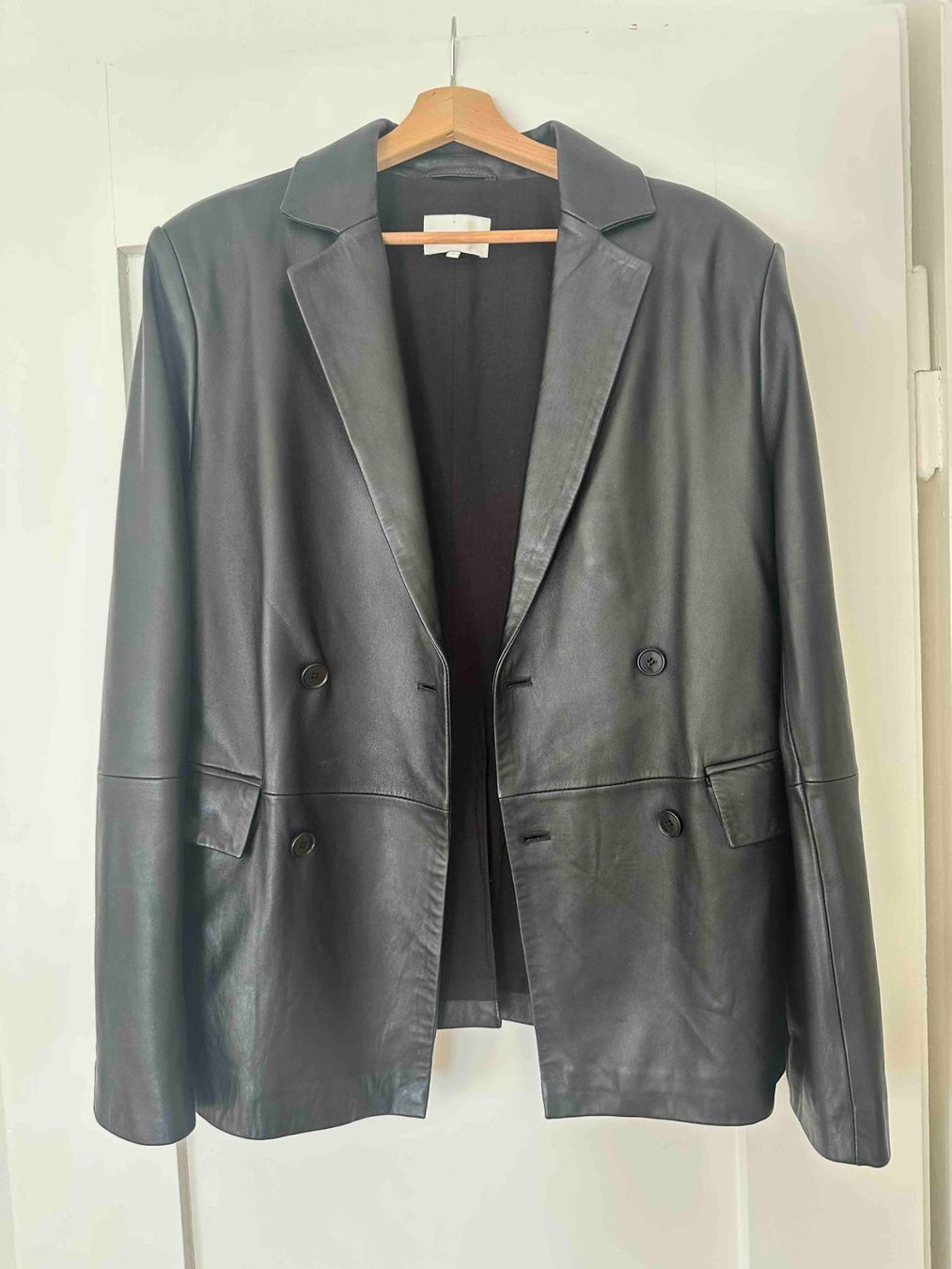 Giacche: Lou Lou Studio Black Leather Blazer – Nuovo (secondo la descrizione) da Zürich venduto da ele_nd88