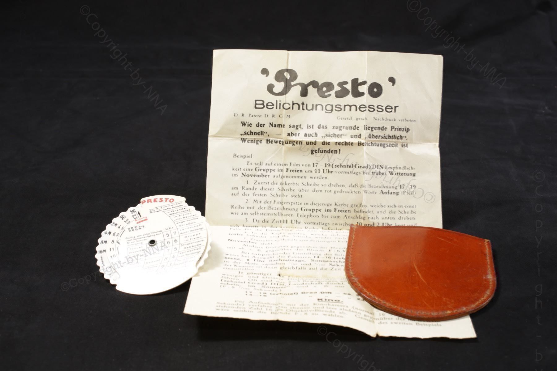 Misurare: Mechanische- Belichtungsmesser- Presto – Usato da St. Gallen venduto da Acer0110 2