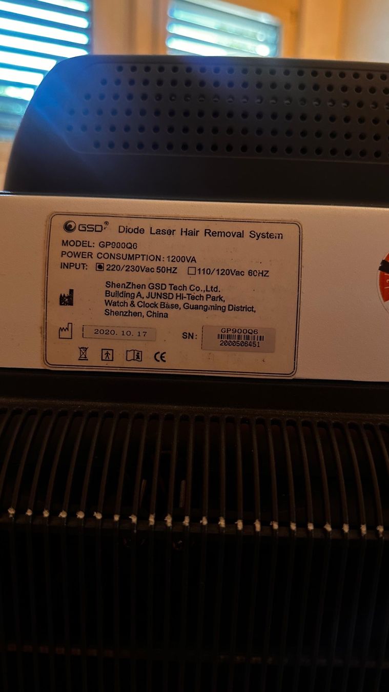 Epilatori: EVO COOLITE DIODENLASER HAARENTFERNUNG – Usato da Hausen AG venduto da NJ2019 9