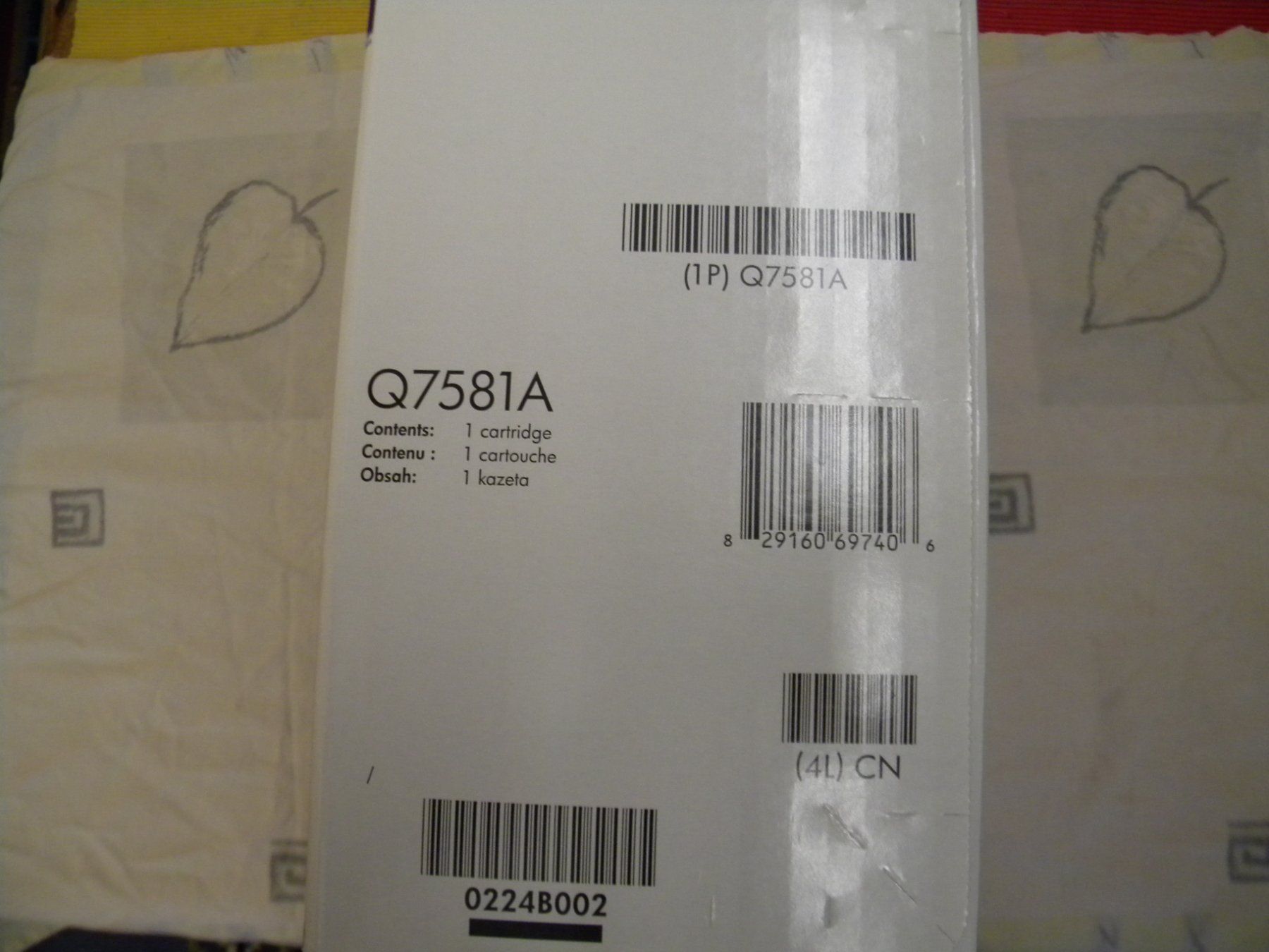 Hewlett Packard Cartucce per stampanti & toner: Q7581A  503A – Nuovo e nell'imballaggio originale da Bühler venduto da Wini100 2
