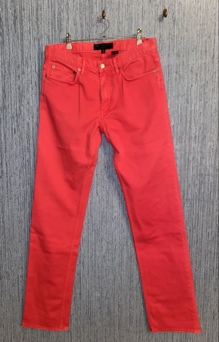 Marc Jacobs Jeans: Marc Jacobs- Magnifique pantalon rouge – Neu (gemäss Beschreibung) aus Genève von TheMattiBoutique