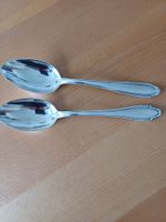 Lot de 2 cuillères argentées Christofle BEKA 90/45, vintage