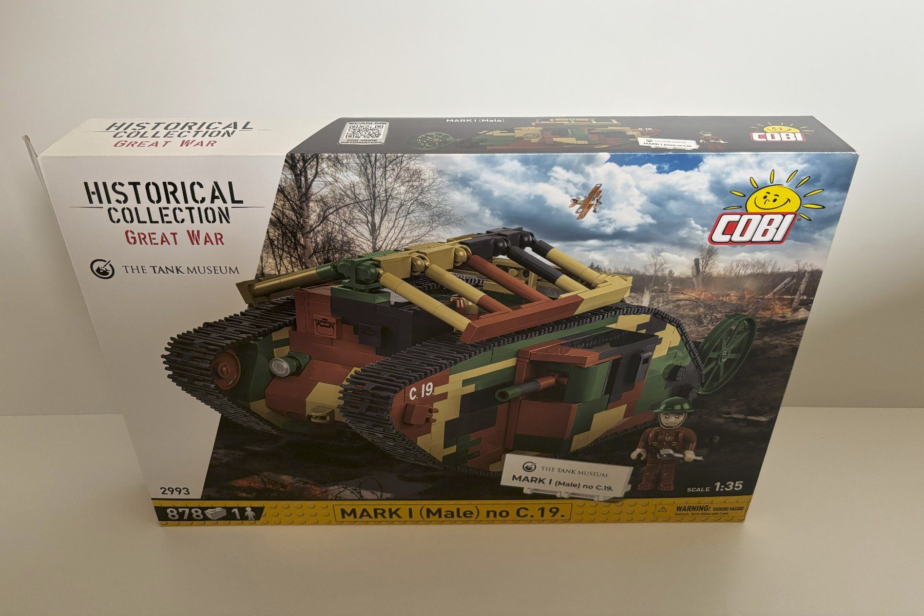 Cobi Kit di costruzioni: Cobi MARK 1 (Male) no C.19. – Nuovo (secondo la descrizione) da Estavayer-le-Lac venduto da Lor_tjg5 6
