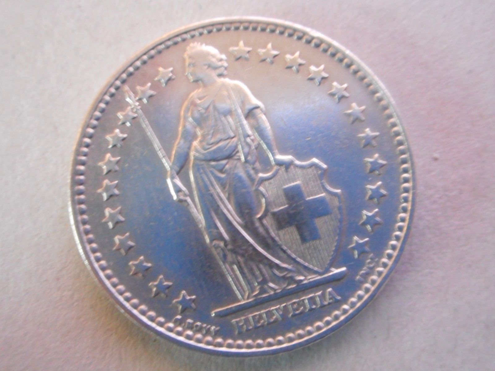 Tutti le monete: 2 Fr. 1932 silber – Usato da Kriegstetten venduto da pizlad2010 2