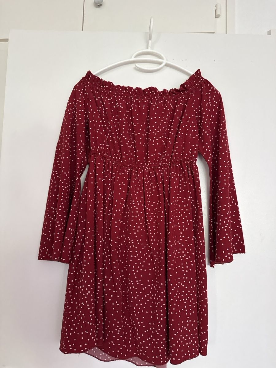 Vestiti: Robe rouge à pois blanc – Usato da Cartigny venduto da Kelly.11 2