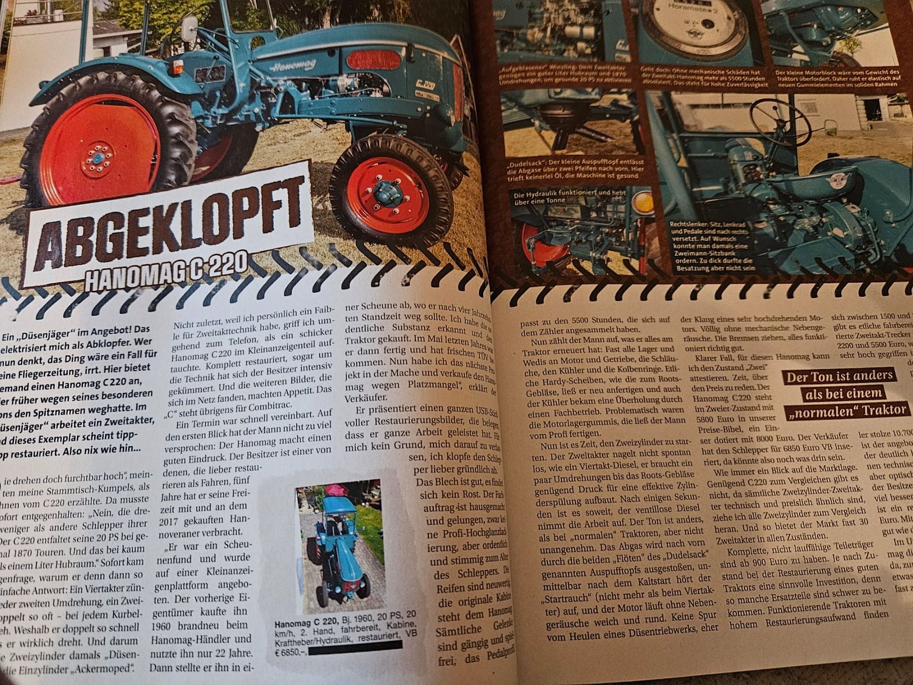 Massey Ferguson Traktoren: Oldtimer Traktor 11/22 Schlüter Steyr 8130 Stock MF Urus xb – Gebraucht aus Flawil von sr1_f6st 3