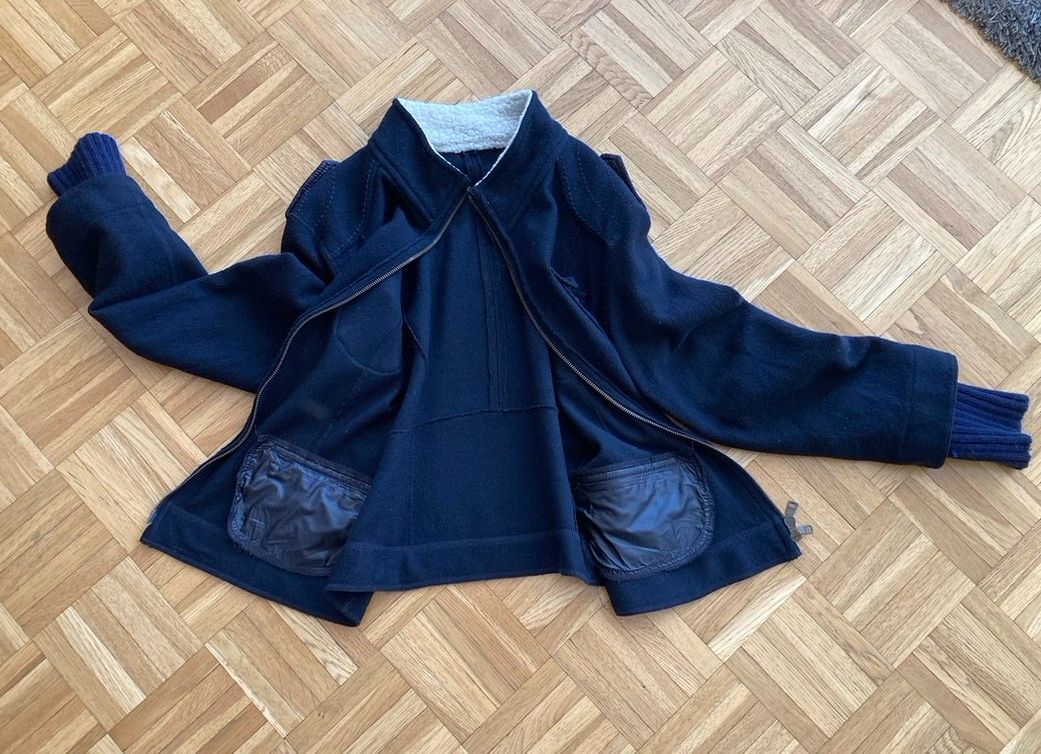 Marc Cain Giacche: Kurze Wolle Übergangsjacke Gr. S – Usato da Bad Ragaz venduto da ditabi 3