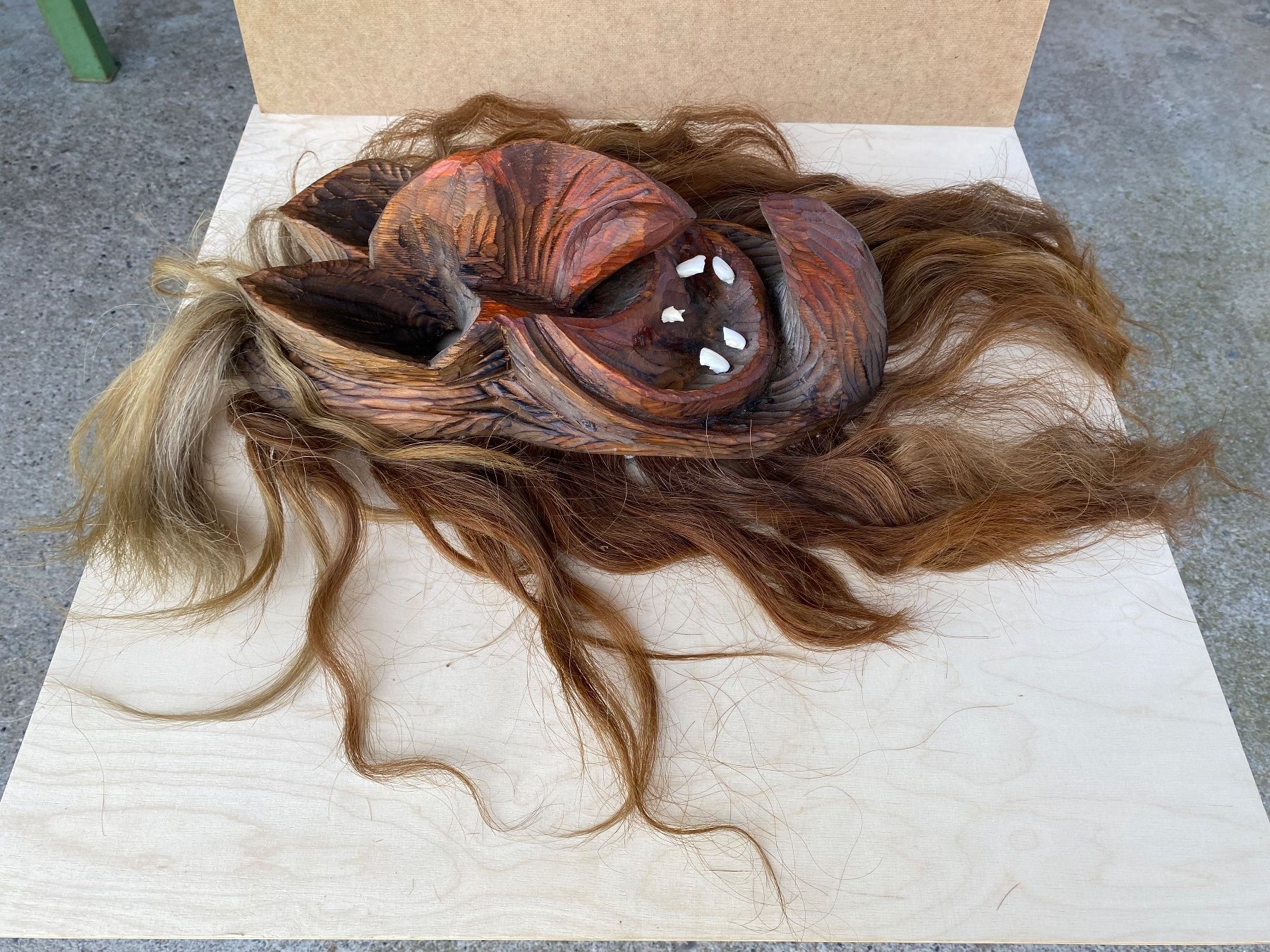 Altro in Antiquarato & Arte: schöne alte Walliser Holzmaske – Usato da Feldbach venduto da Fea1 3