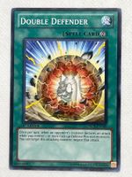 Yu-Gi-Oh! Karte - Double Defender - seltene Sammlerkarte