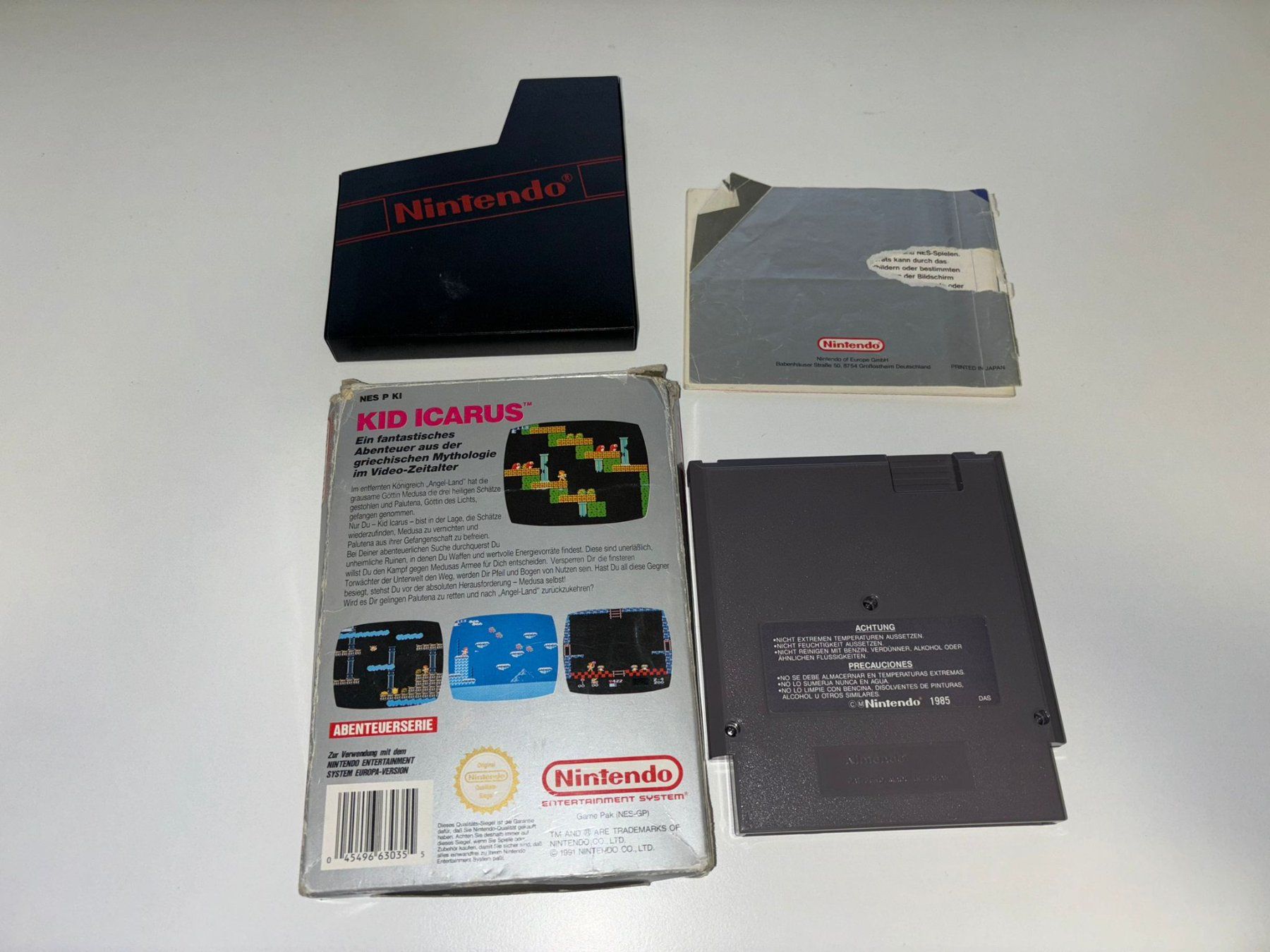 Nintendo Giochi: Kid Icarus in OVP (Nintendo Nes) – Usato da Herisau venduto da Seyashop1 1