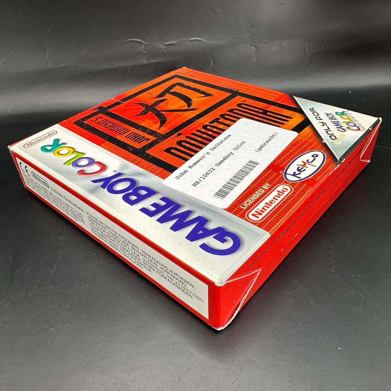 Nintendo Giochi: Daikatana Game Boy Color OVP – Usato da Düdingen venduto da Nerdworld 4