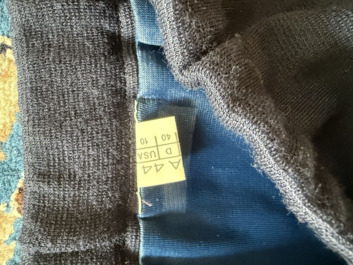 Gonne: Schwarzer Damen Rock Grösse 40 elastischer Bund – Usato da Locarno venduto da Ery02 1