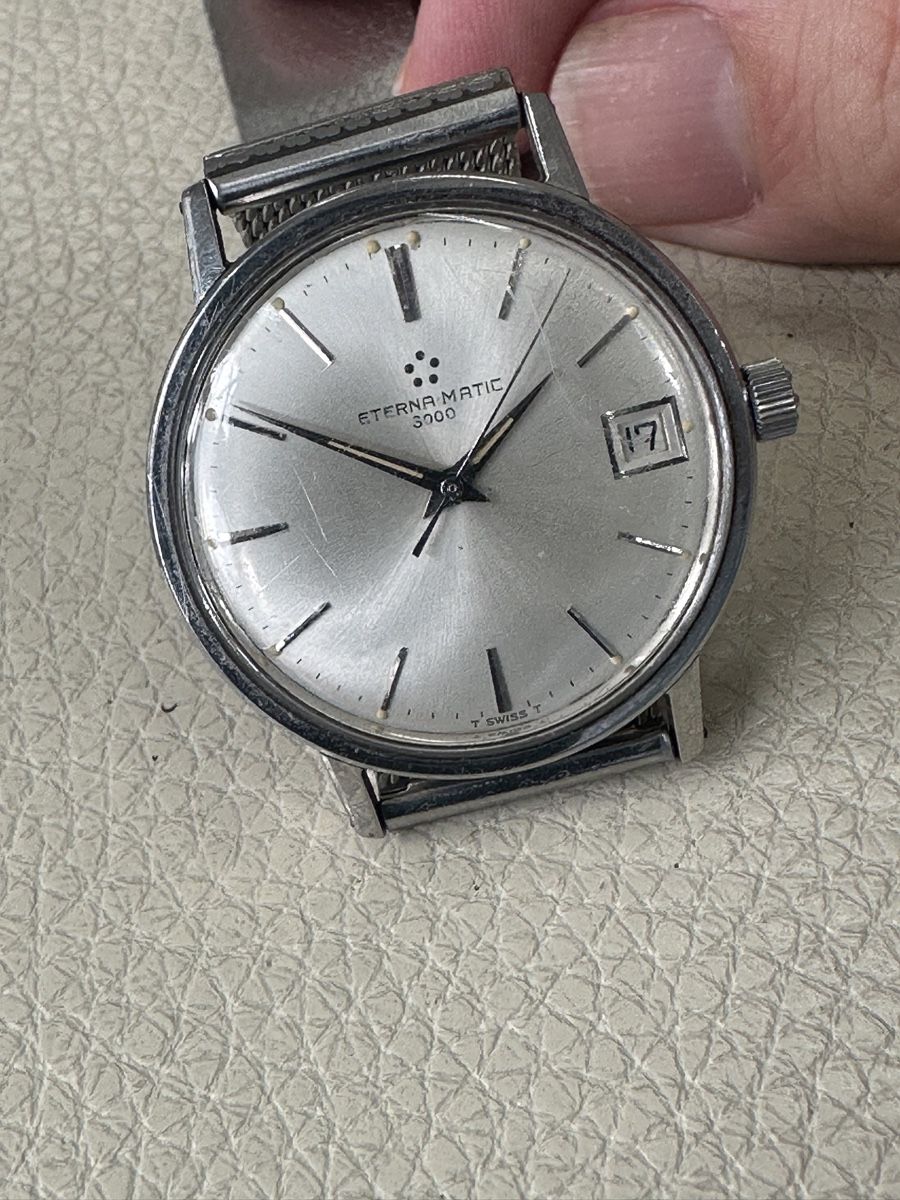 Eterna Markenuhren: Eterna Matic 3000 Automatic läuft  – Gebraucht aus Winterthur von