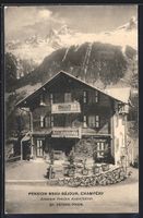 AK Champéry, Pension Beau-Séjour, 1911