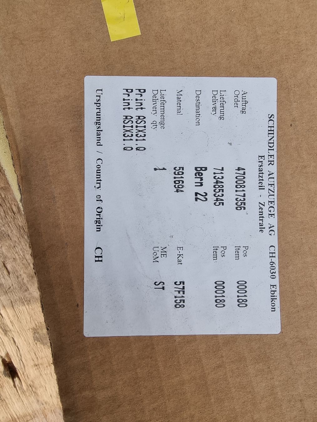 Componenti elettronici: Platine – Difettoso da Sulz AG venduto da Rapid60 4