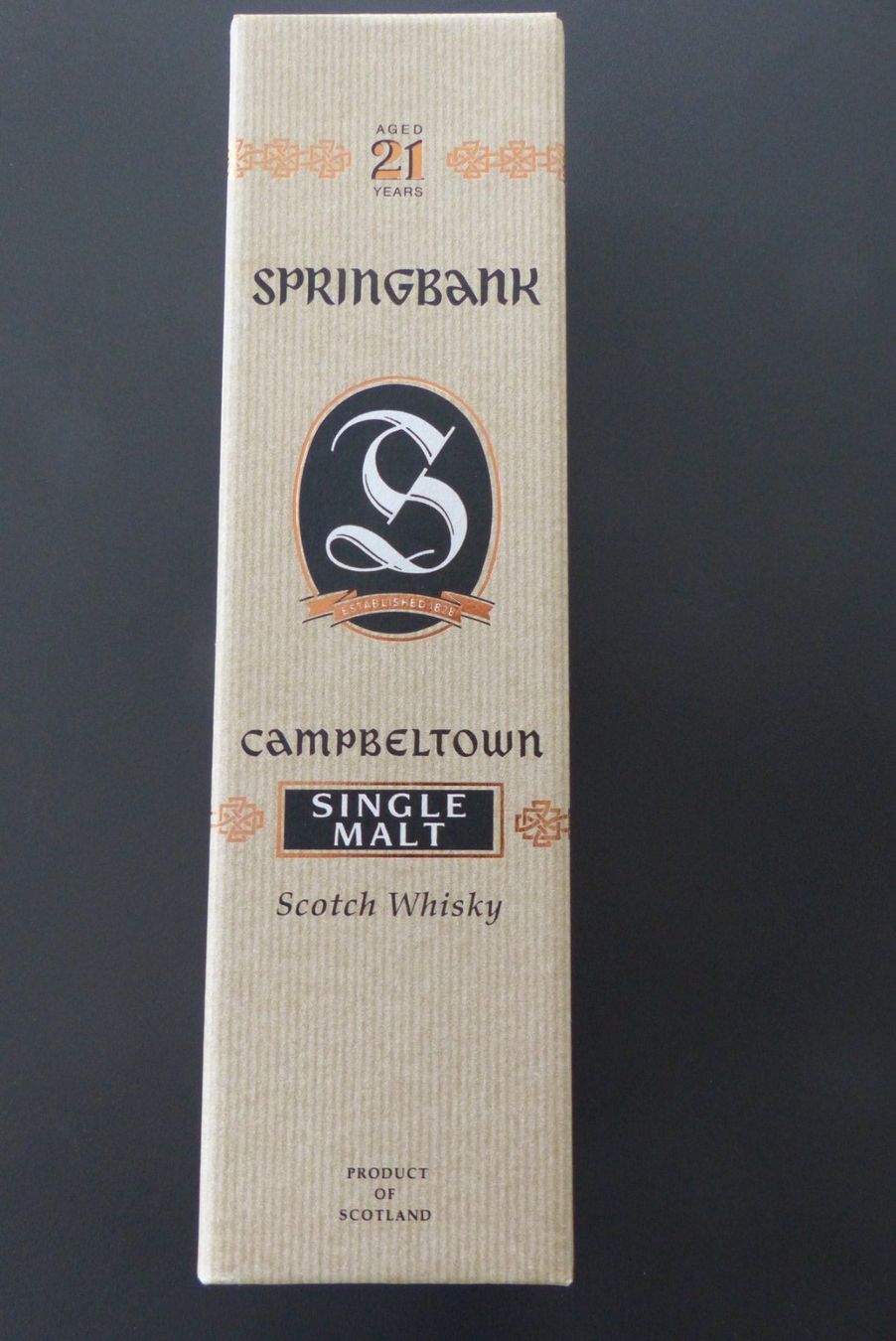 Springbank Spiritueux: SPRINGBANK AGED 21 YEARS – Neuf avec emballage d'origine à Steffisburg par Marcifil