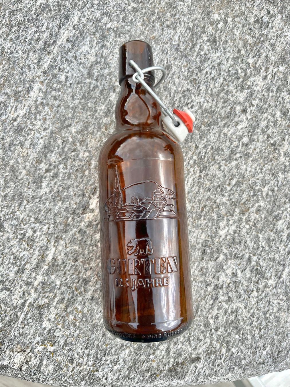 Gläser, Krüge & Flaschen: 3 GURTEN BIER Flaschen von 1989 – Gebraucht aus Bleiken von hbw45