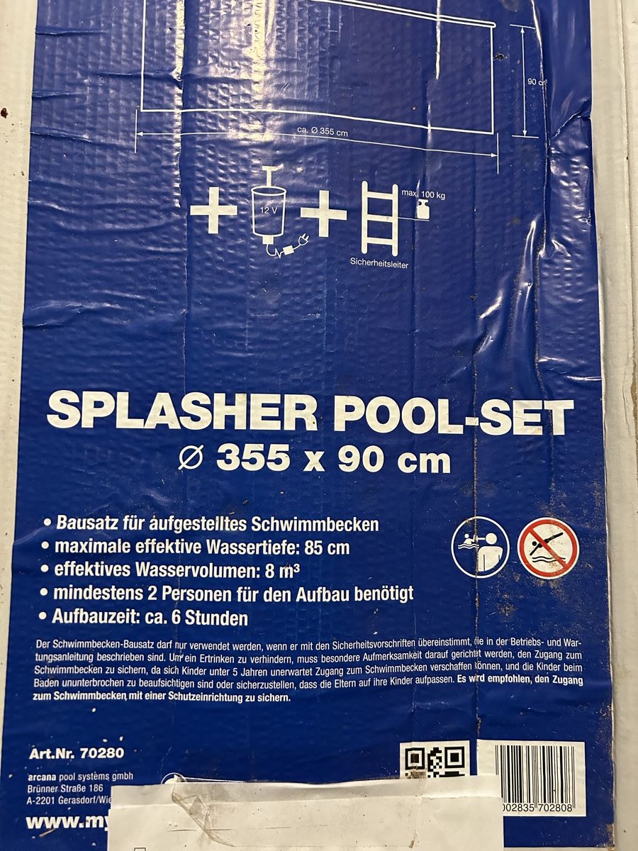Piscines: Stahlwandbeckenpool – Neuf avec emballage d'origine à Unterstammheim par kenridge 1