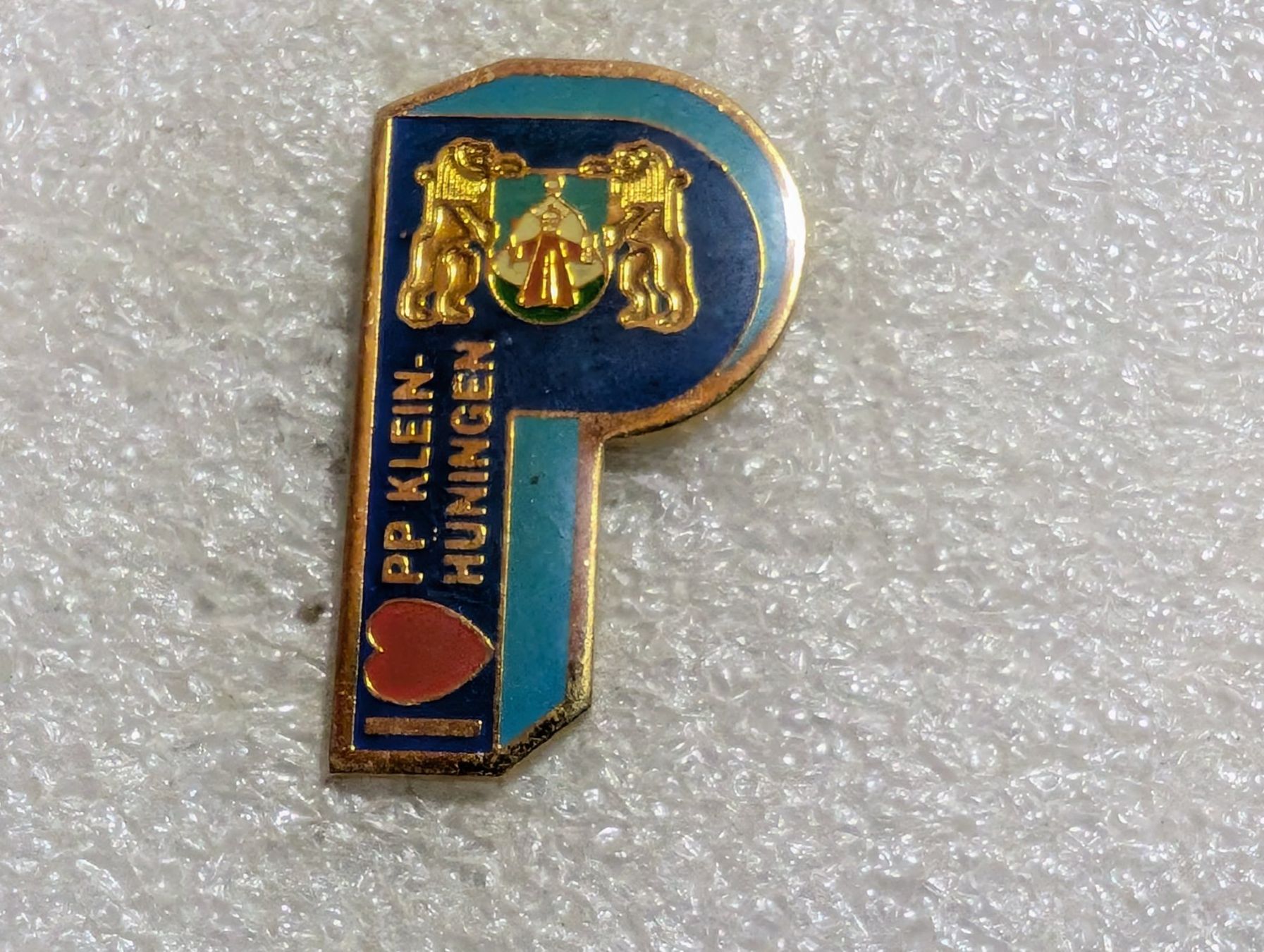 Placchette & Badge: Ansteckpin 242: PP Kleinhünigen – Usato da Oppligen venduto da Pin-Fall-Shop