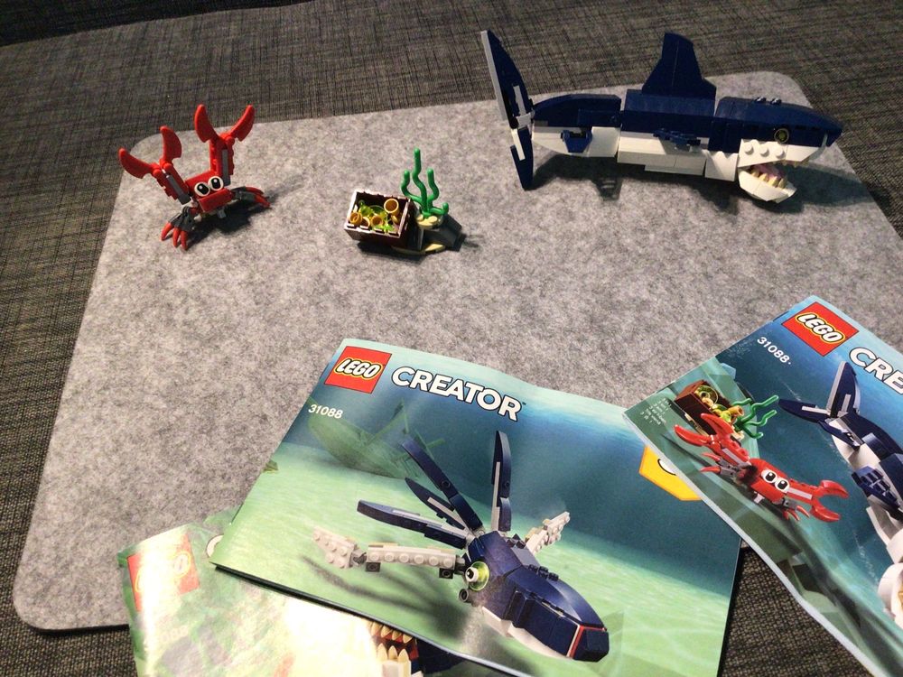 Lego 3in1 31088 Weisser hai! 100% + Anleitung 2019 | Kaufen auf Ricardo