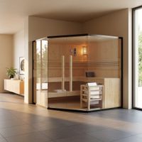 20588 - Traditionelle Sauna ZÜRICH XXL BIG Saunakabine