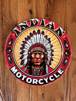 Indian Motorcycles/ Schönes Blechschild / 20 CM / neu!!!