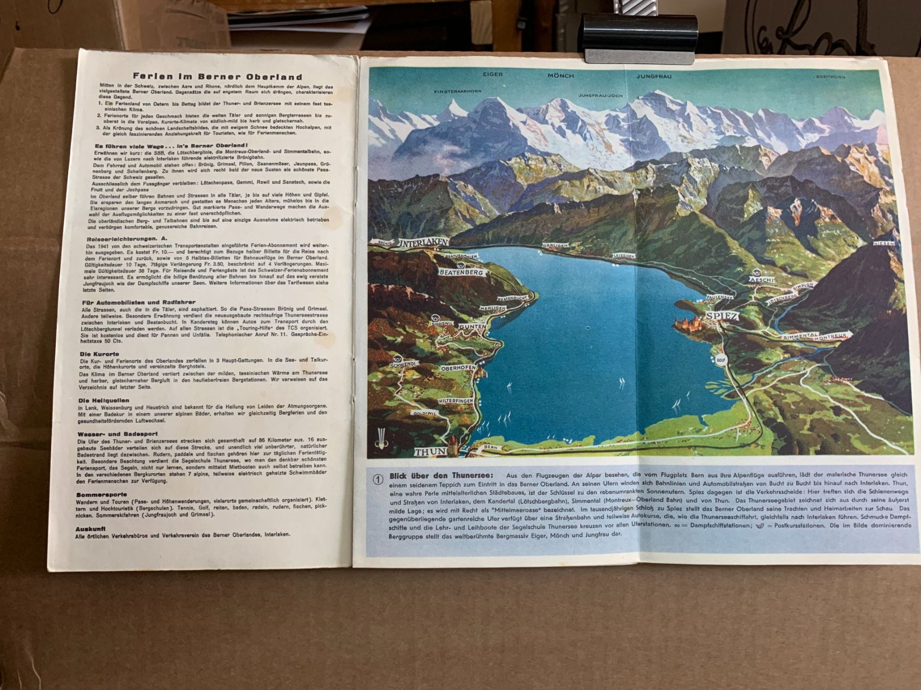 Cartoline postali: Berner Oberland - Dépliant – Usato da Sorengo venduto da 74in 1