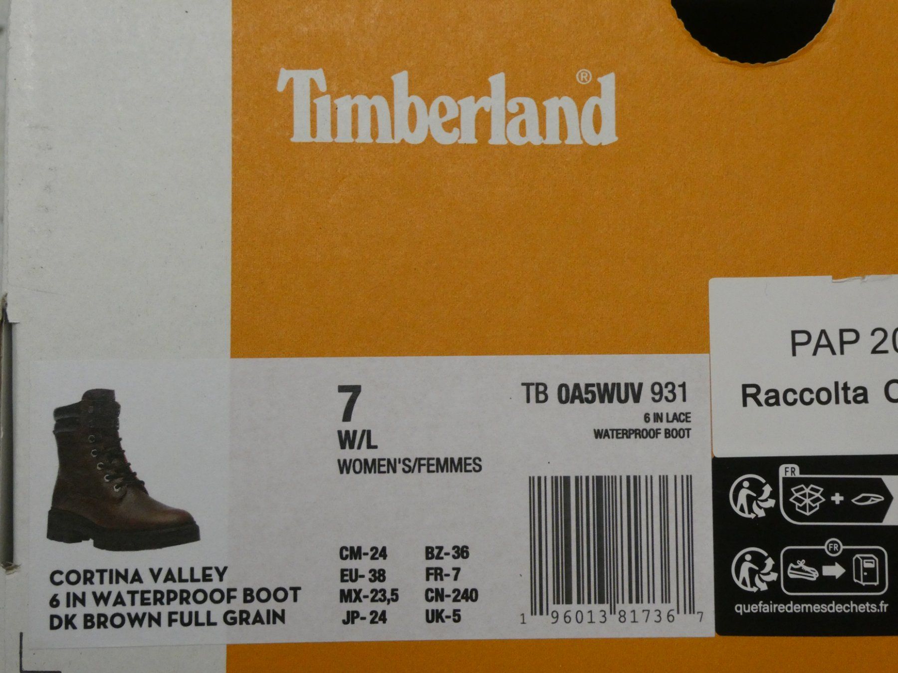 Timberland Damenschuhe: Timberland Gr 38 – Gebraucht aus Ernetschwil von Kiwi200 1