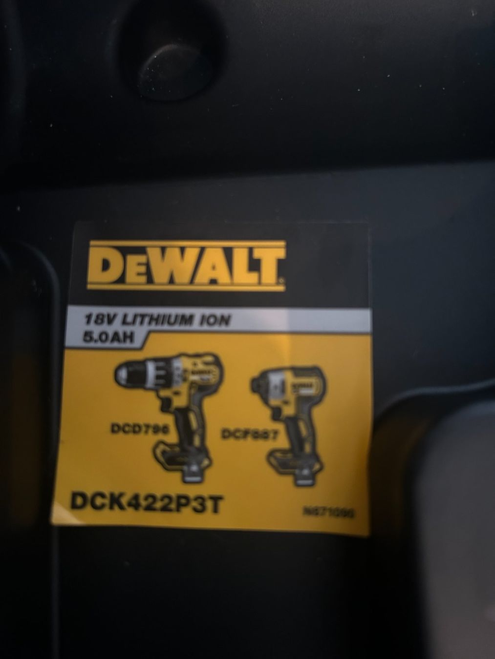 Dewalt Tutti gli attrezzi: Einlage Zu DeWalt DCK422P3T – Nuovo (secondo la descrizione) da Glattbrugg venduto da casabelavista 1
