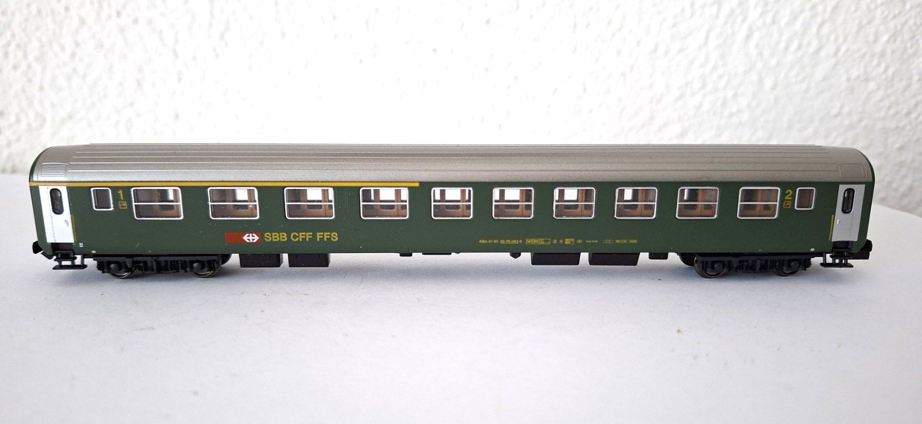 Fleischmann Modelleisenbahnen: Kato SBB ABm neue Beschriftung – Neu (gemäss Beschreibung) aus Biberist von Ntrains